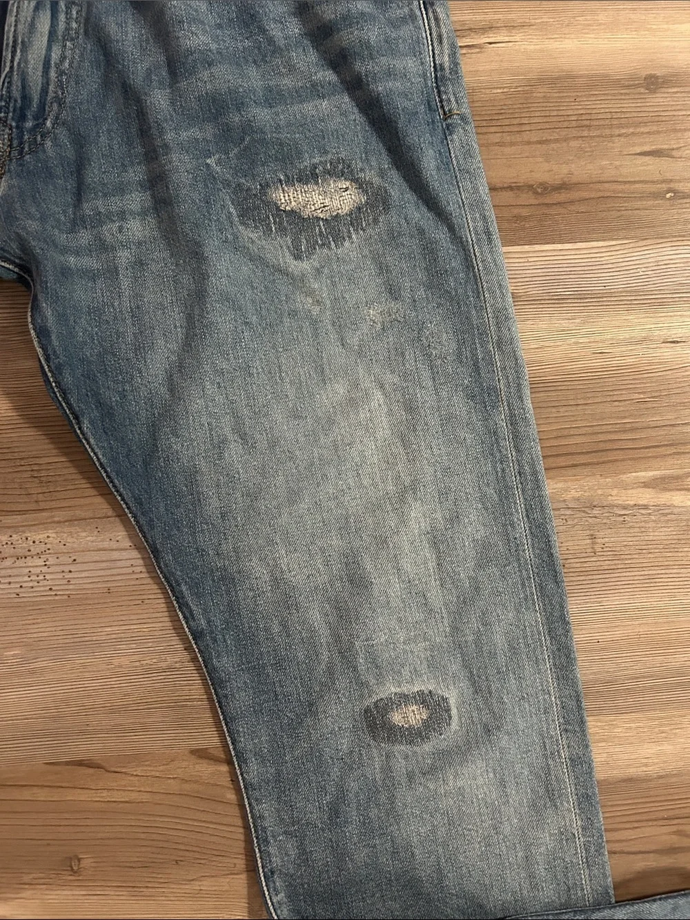 Polo by Ralph Lauren Men’s Washed Blue Denim Jeans